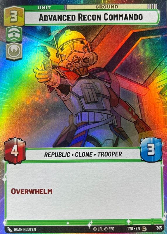 Advanced Recon Commando Star Wars Cards Price Guide - Sports Card Investor