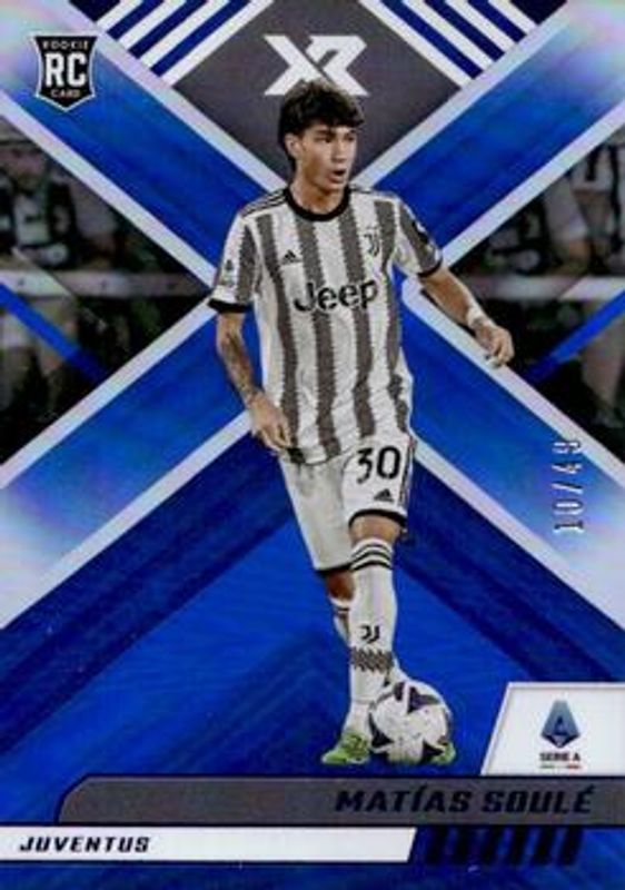 2022 Chronicles #113 XR Serie A - Blue /49