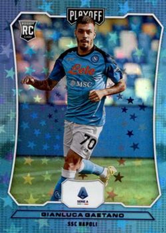 Gianluca Gaetano 2022 Chronicles #65 Playoff Serie A Purple - Astro RAW