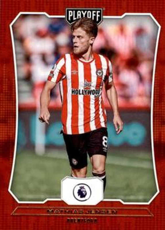 Mathias Jensen 2022 Chronicles #56 Playoff Premier League RAW