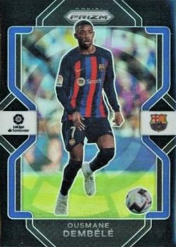 Ousmane Dembele 2022 Chronicles #215 La Liga - Black /1 RAW