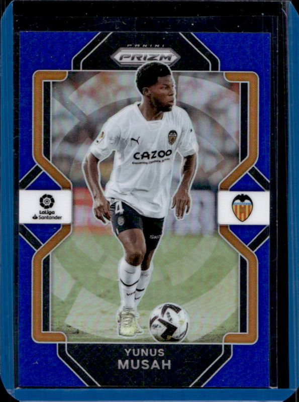 Yunus Musah 2022 Chronicles #229 La Liga - Blue /49 RAW