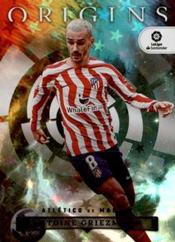 Antoine Griezmann 2022 Chronicles #78 Origins La Liga Purple - Astro RAW