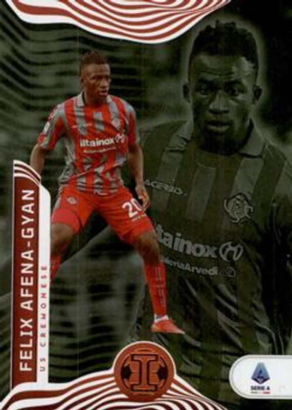 Felix Afena-Gyan 2022 Chronicles #195 Illusions Serie A Rookie RAW