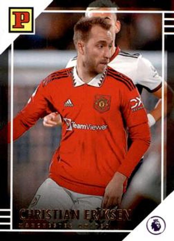 Christian Eriksen 2022 Chronicles #42 Panini Premier League RAW