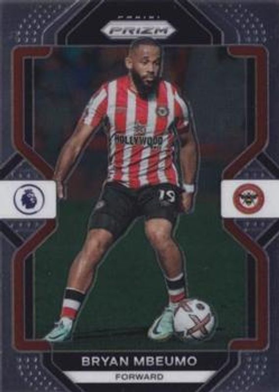 Bryan Mbeumo 2022 Prizm Premier League #38 Base RAW