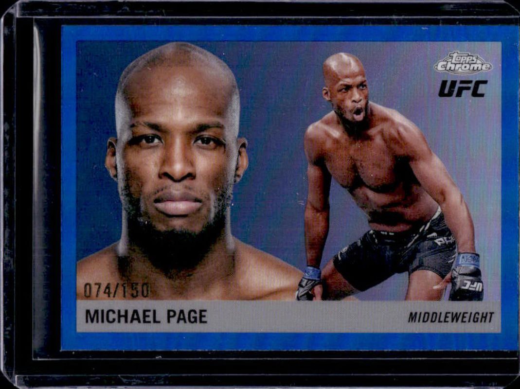 2025 Topps Chrome UFC #55T-20 1955 Topps - Blue Refractor /150