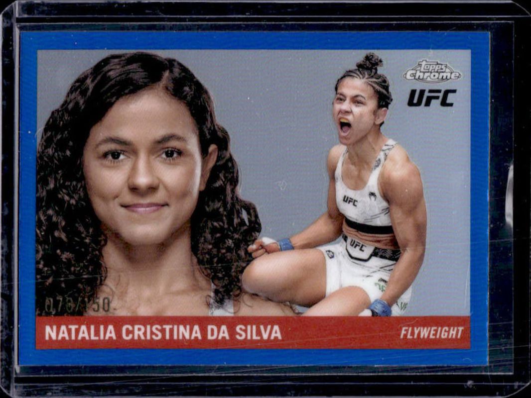 2025 Topps Chrome UFC #55T-5 1955 Topps - Blue Refractor /150