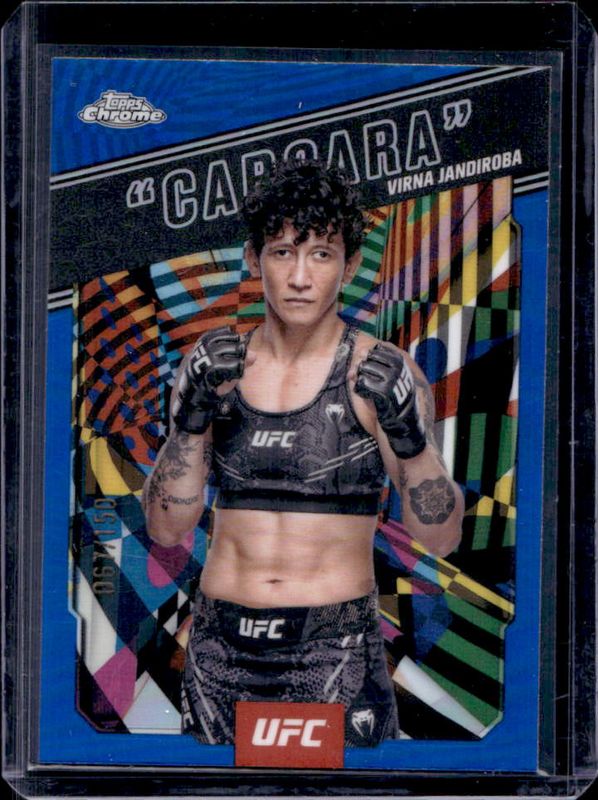 2025 Topps Chrome UFC #AKA-5 AKA - Blue Refractor /150