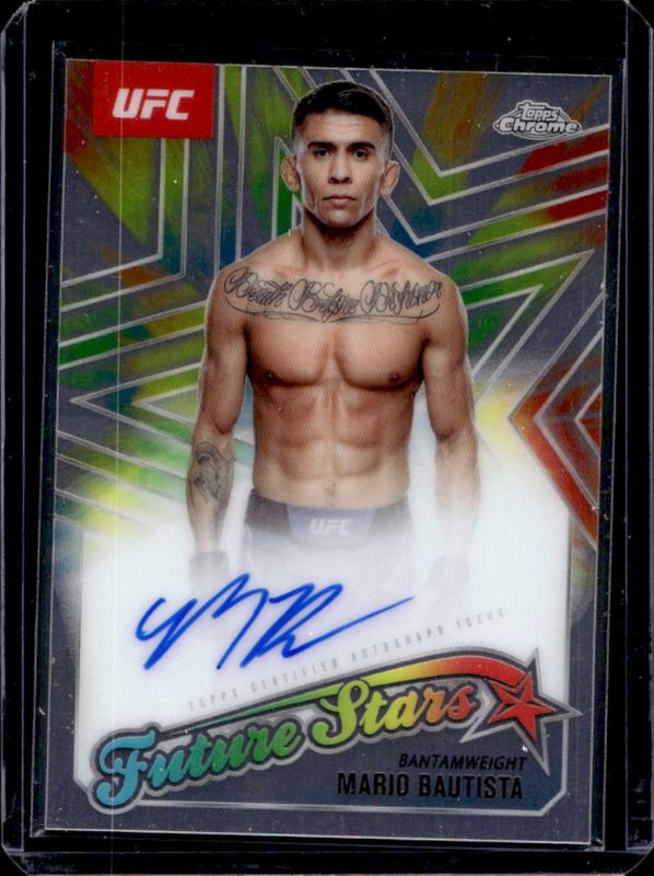 2025 Topps Chrome UFC #FSA-MB Future Stars Autographs