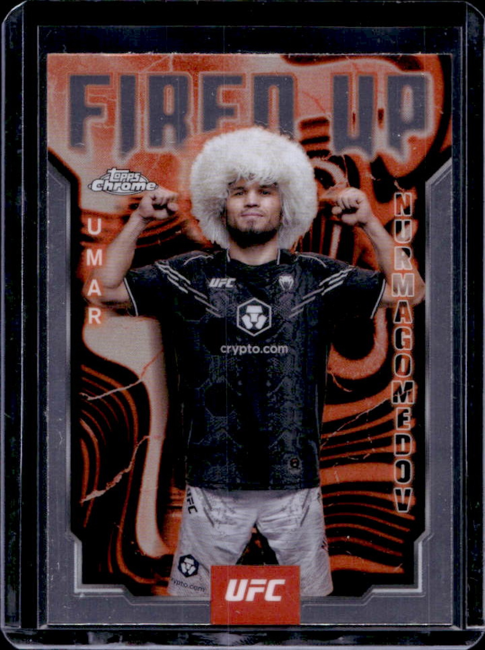 Umar Nurmagomedov 2025 Topps Chrome UFC #FUP-16 Fired Up Price Guide ...