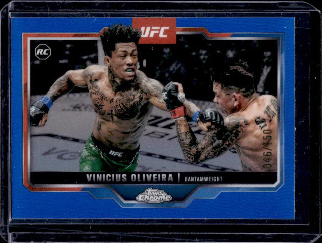 2025 Topps Chrome UFC #9 Blue Refractor /150