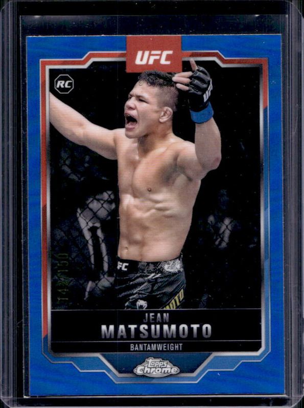 2025 Topps Chrome UFC #52 Blue Refractor /150