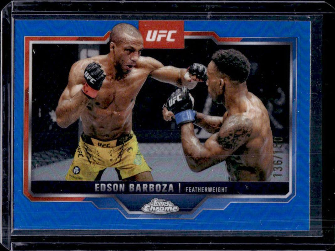 2025 Topps Chrome UFC #117 Blue Refractor /150