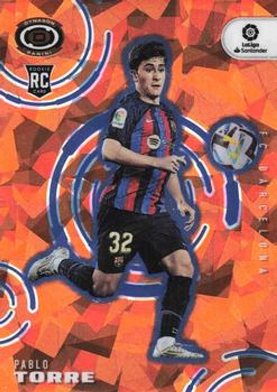 Pablo Torre 2022 Chronicles #264 Dynagon La Liga - Orange Ice /23 Rookie RAW