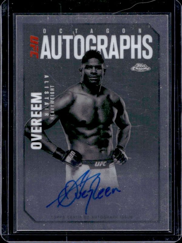 2025 Topps Chrome UFC #OLA-AO Octagon Legends Autographs