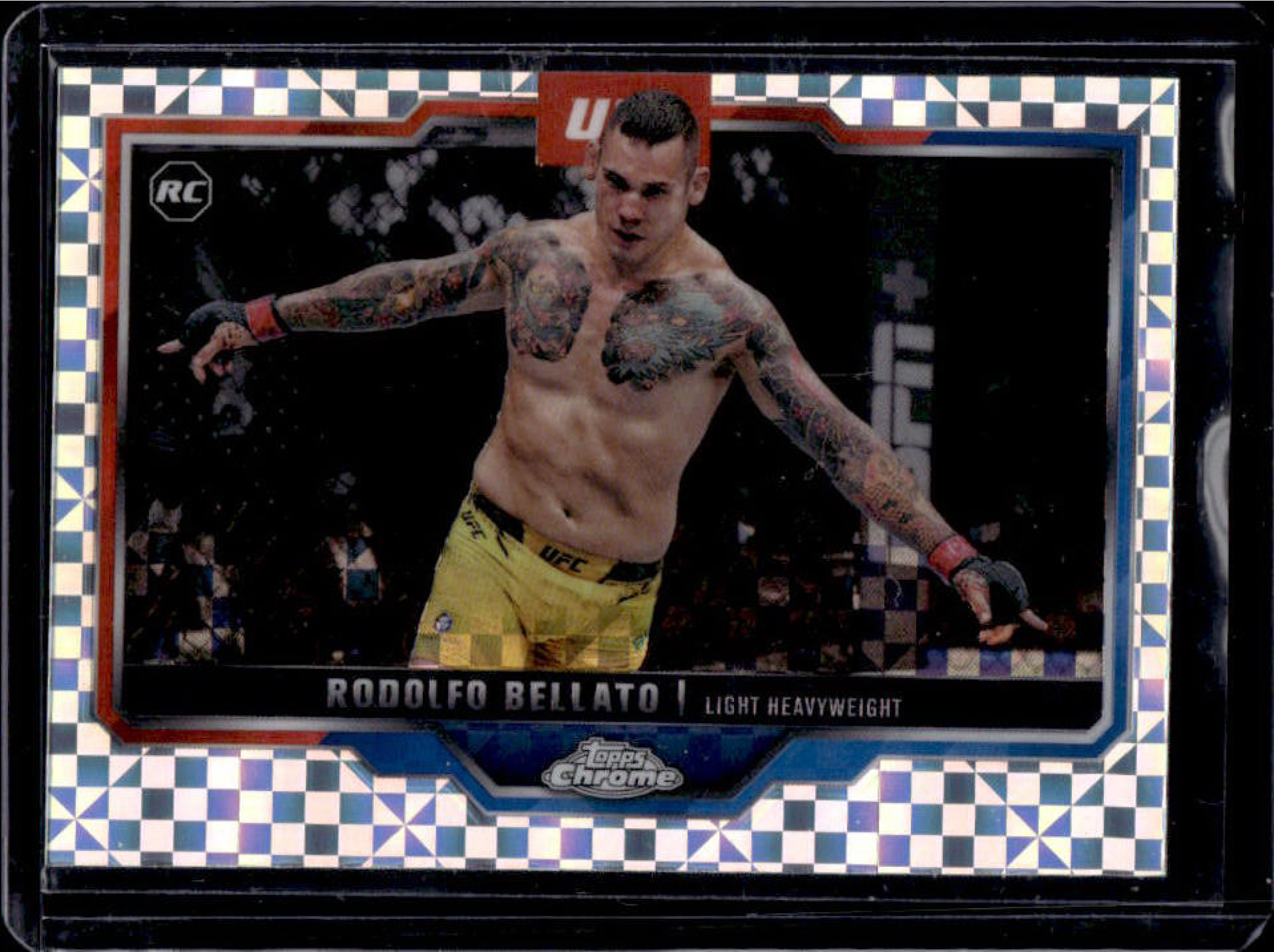 Rodolfo Bellato 2025 Topps Chrome UFC #194 X-Fractor Price Guide ...