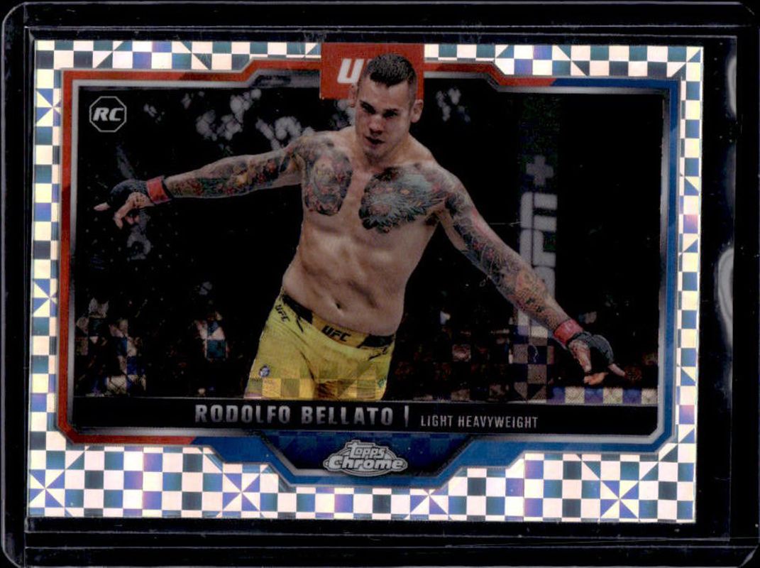 2025 Topps Chrome UFC #194 X-Fractor