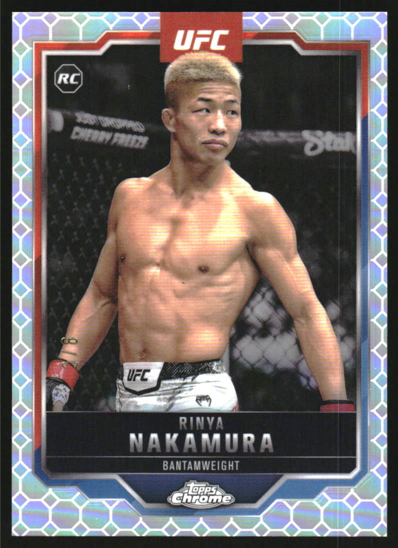 Rinya Nakamura 2025 Topps Chrome UFC #128 Octafractor /8 Price Guide ...