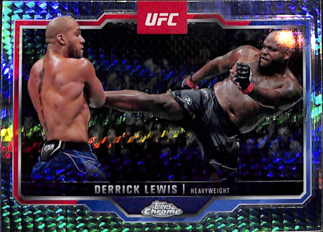 2025 Topps Chrome UFC #104 X-Fractor