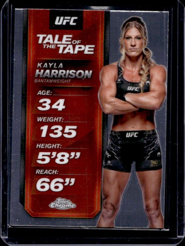 2025 Topps Chrome UFC #TTT-7 Tale of the Tape