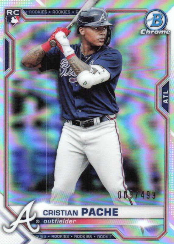 2021 Bowman Chrome #69 Refractor /499