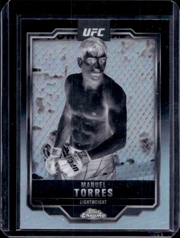 2025 Topps Chrome UFC #96 Negative Refractor