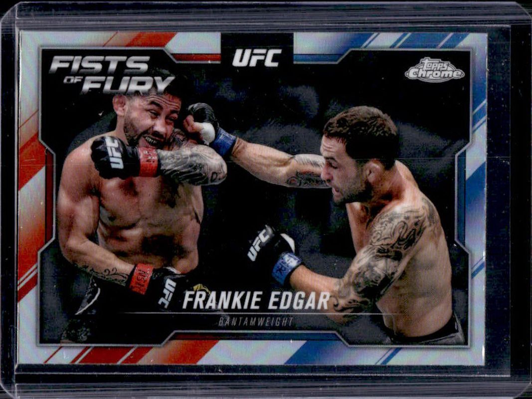 2025 Topps Chrome UFC #FOF-18 Fists of Fury