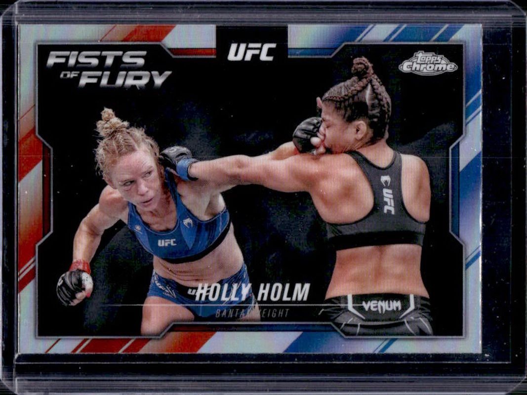 2025 Topps Chrome UFC #FOF-13 Fists of Fury