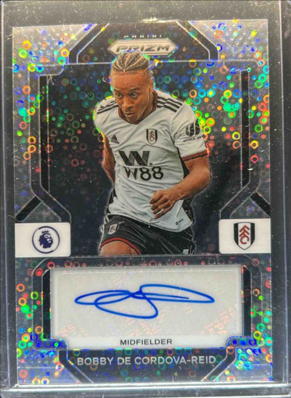 Bobby De Cordova-Reid 2022 Prizm Premier League #S-BDR Signatures - Breakaway RAW
