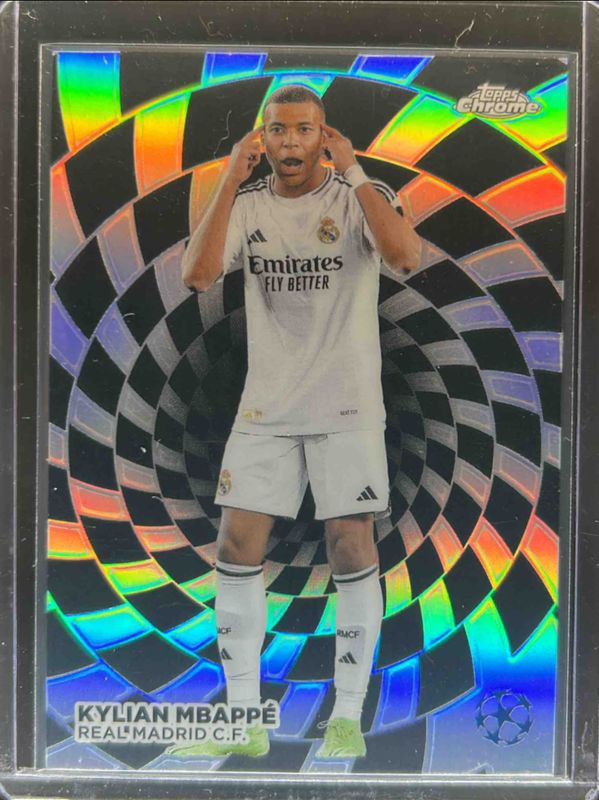 Kylian Mbappe 2024 Topps UEFA Club Competitions #MG-15 Mindgame