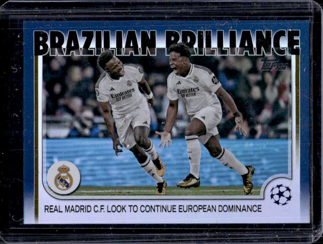 2024 Topps UEFA Club Competitions #28 Navy Blue Foilboard /275