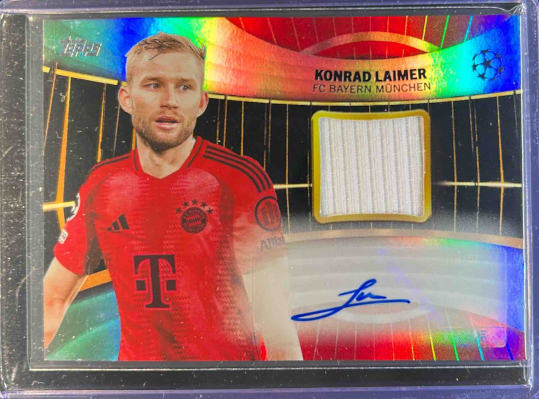 2024 Topps UEFA Club Competitions #SAR-LA Topps Superstar Autographs Relics /99