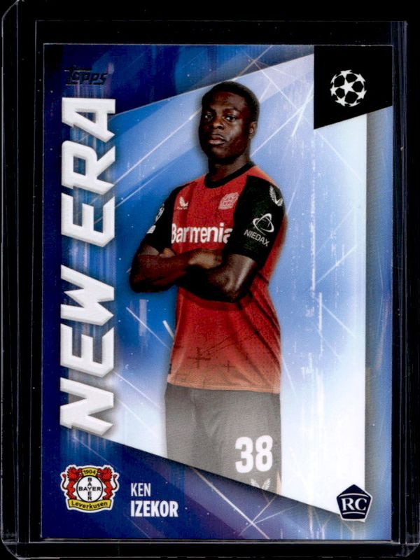 Ken Izekor 2024 Topps UEFA Club Competitions #NE-6 New Era RAW