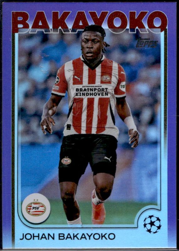 2024 Topps UEFA Club Competitions #178 Purple Foilboard /15