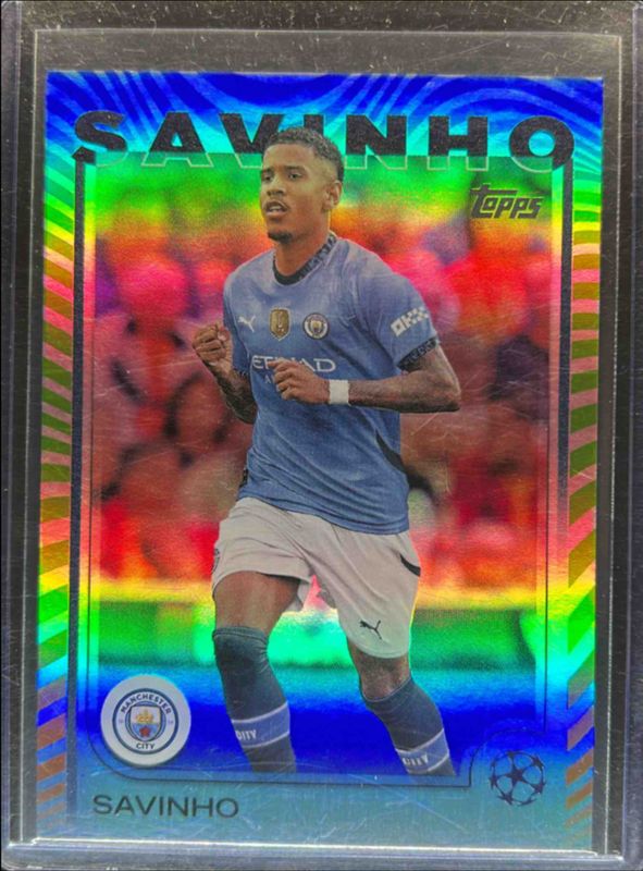 Savinho 2024 Topps UEFA Club Competitions #56 New Chapter /36 RAW