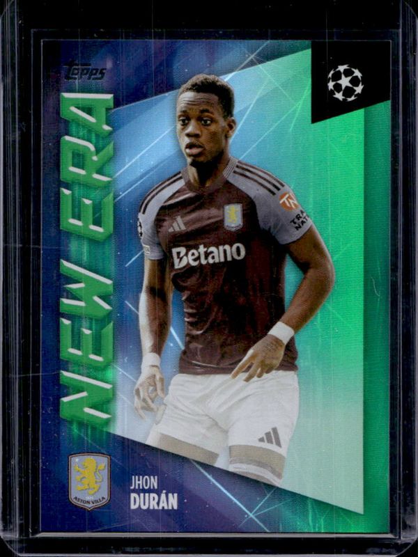 2024 Topps UEFA Club Competitions #NE-13 New Era - Green Foilboard /99