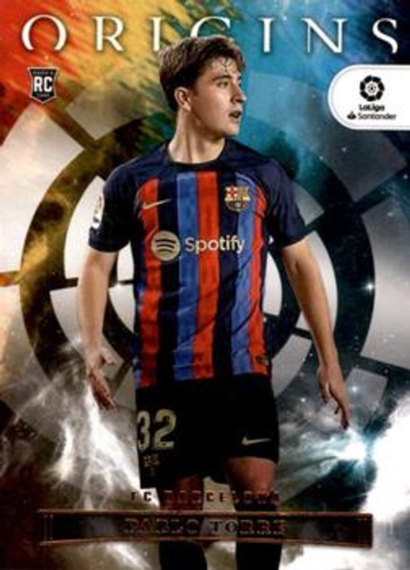 Pablo Torre 2022 Chronicles #81 Origins La Liga Rookie RAW