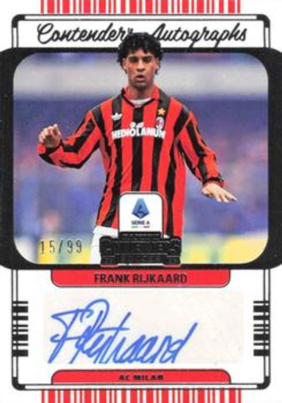 2022 Chronicles #CA-FRJ Contenders Autographs Serie A - Silver /50