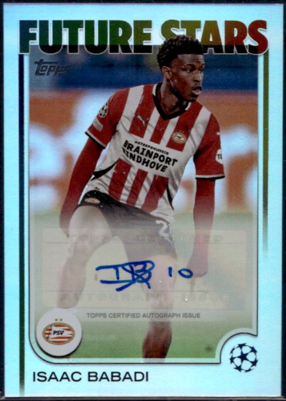 2024 Topps UEFA Club Competitions #FSA-IB Future Stars Autographs