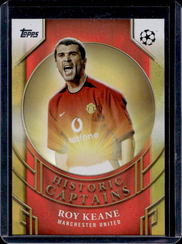 2024 Topps UEFA Club Competitions #HC-10 Historic Captains - Gold Foilboard /50