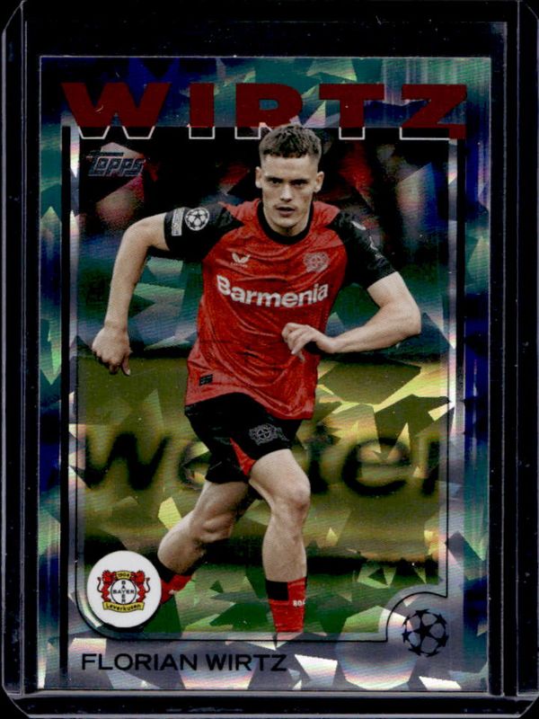 Florian Wirtz 2024 Topps UEFA Club Competitions #150 Northern Lights RAW