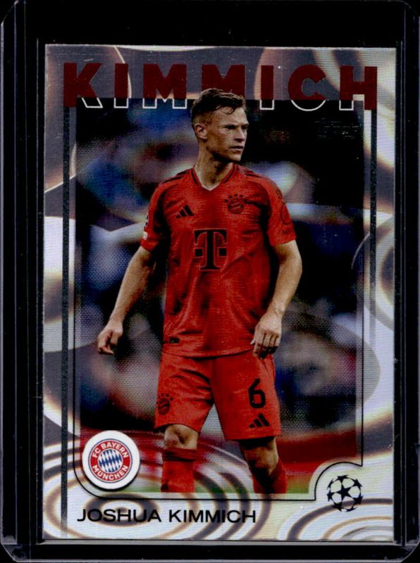 Joshua Kimmich 2024 Topps UEFA Club Competitions #108 Rain Drops RAW