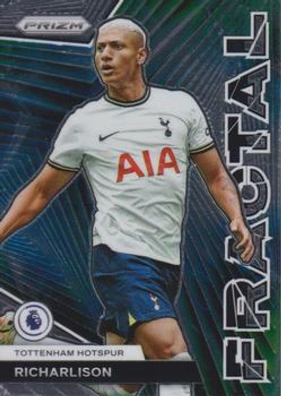 Richarlison 2022 Prizm Premier League #25 Fractal RAW