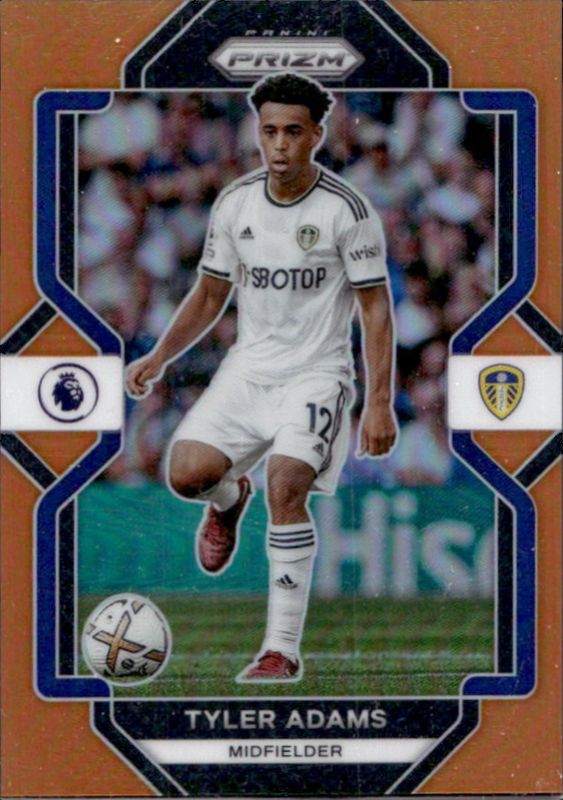 Tyler Adams 2022 Prizm Premier League #265 Orange /15 RAW