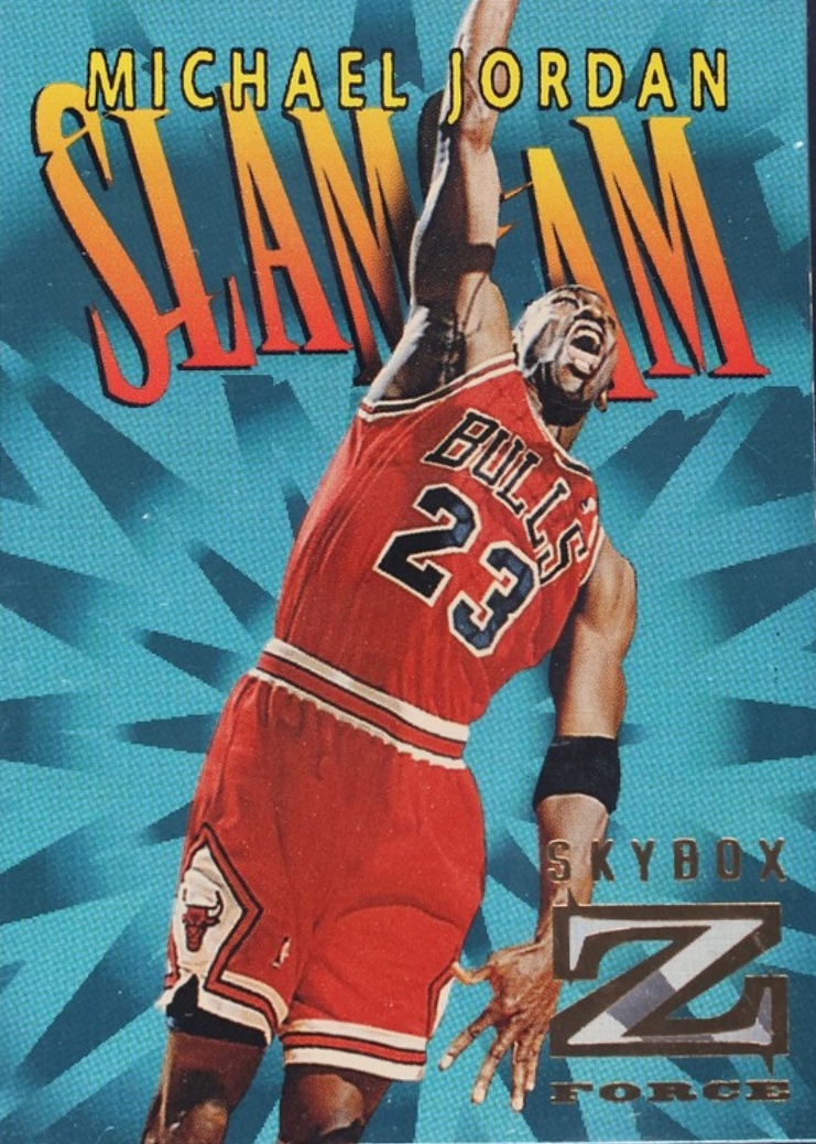 Michael Jordan 1996 Skybox Z-Force #SC5 Slam Cam Price Guide - Sports ...