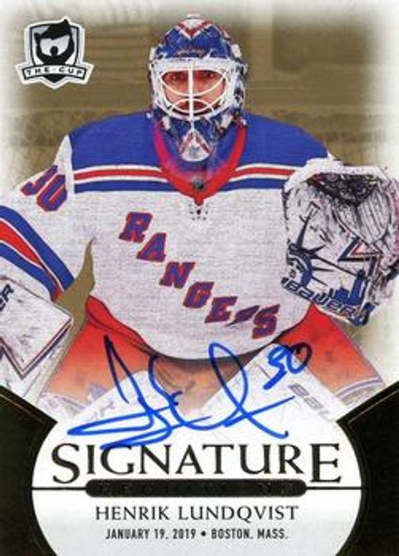 2018 Upper Deck The Cup #SR-HL Signatures Renditions