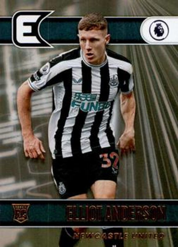 Elliot Anderson 2022 Chronicles #168 Essentials Premier League Rookie RAW