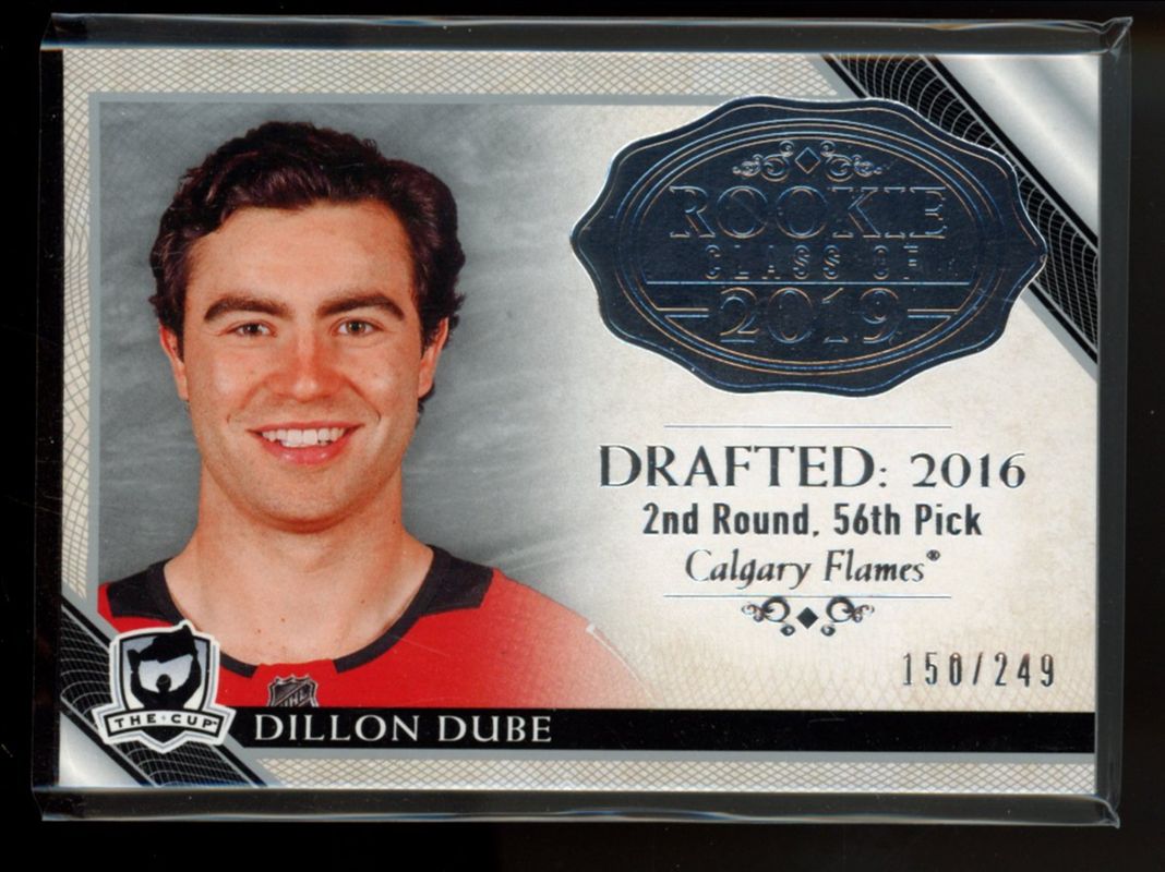 Dillon Dube 2018 Upper Deck The Cup #2019-DD Rookie Class of 2019 /249 RAW