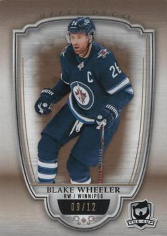 Blake Wheeler 2018 Upper Deck The Cup #60 Gold Spectrum Foil /36 RAW